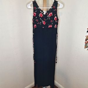 SAGA 90s Floral Maxi Dress